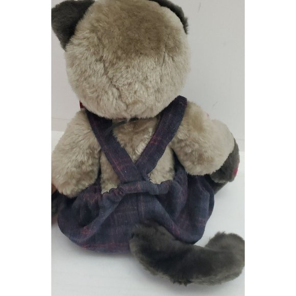 SAMMY KITTY CAT Cottage Collectibles Plush  GANZ 14" Jointed LORRAINE CHIEN - Picture 2 of 2
